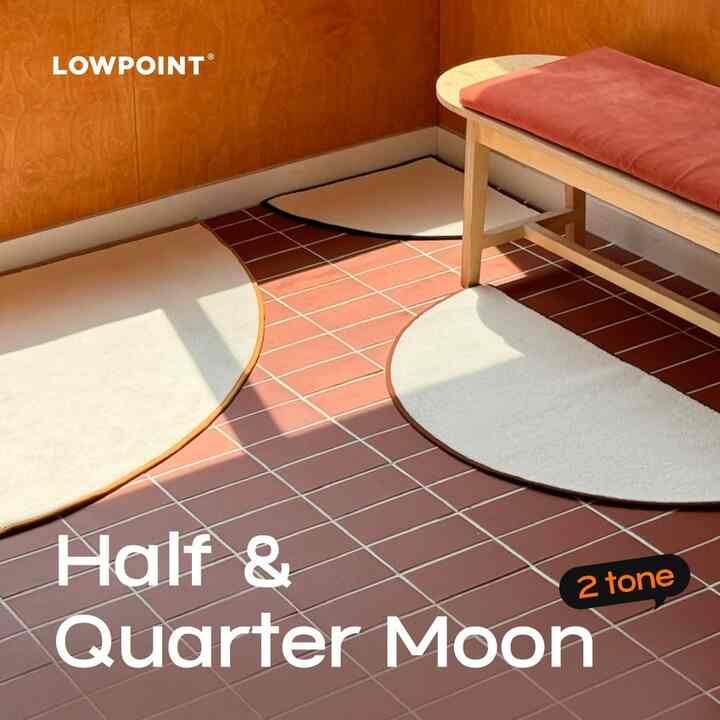 ALL-DAY コーナー型 ラグ［4色・2種・6サイズ］