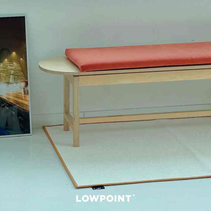 ALL-DAY ツートーン ラグ［4色・5種・12サイズ］