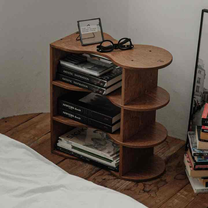 SOF WOOD ブックスタンド L