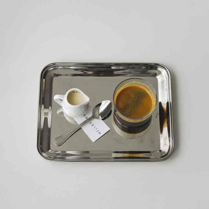 glossy ステンレス 四角 トレイ［2サイズ］