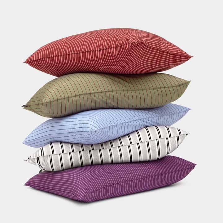 クラシック ストラップ 枕カバー［5色］