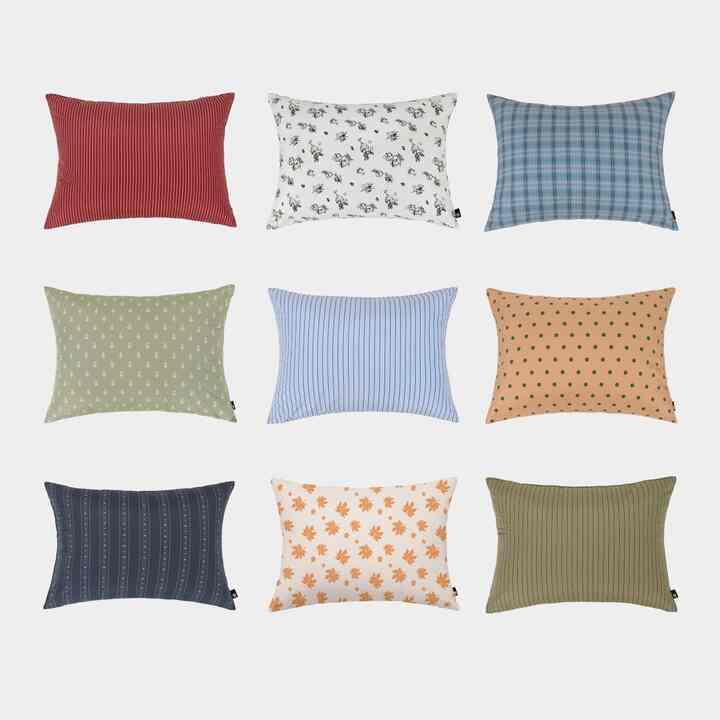 パターン 枕カバー［16色］