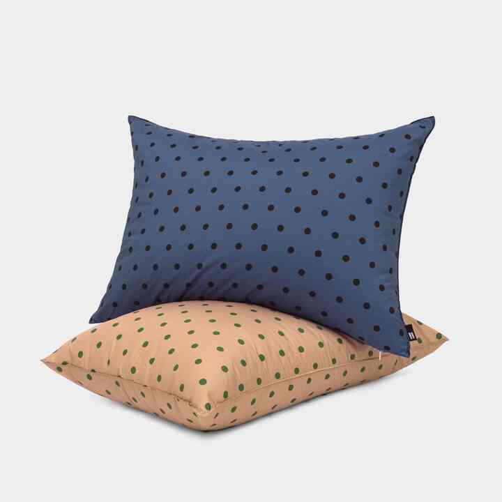 ドット 枕カバー［2色］