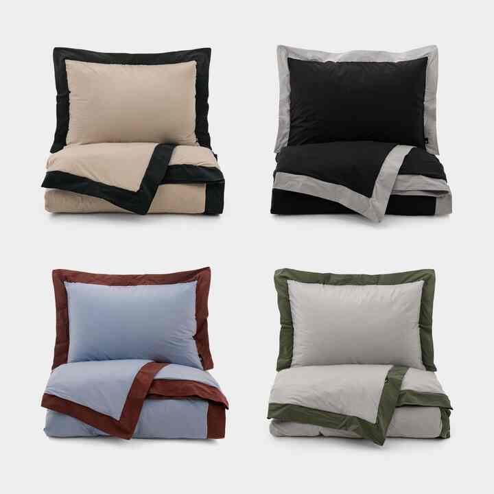 フレーム 布団カバー［5色・3サイズ］