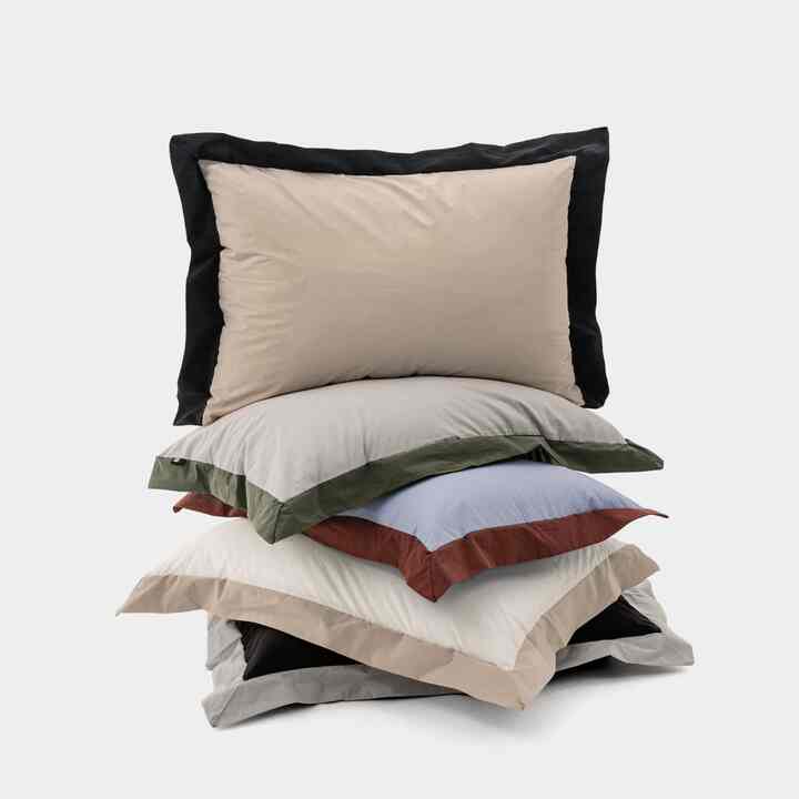 フレーム 枕カバー［5色］