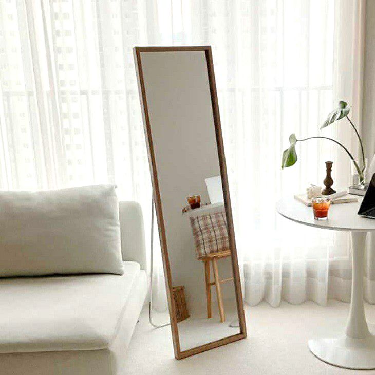 IKEA 】TOFTBYN トフトビーン ブラウン 全身ミラー IKEA TOFTBYN