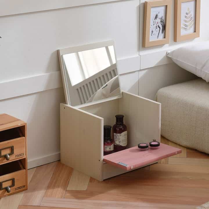 ミニ ドレッサー ロータイプ［6色］