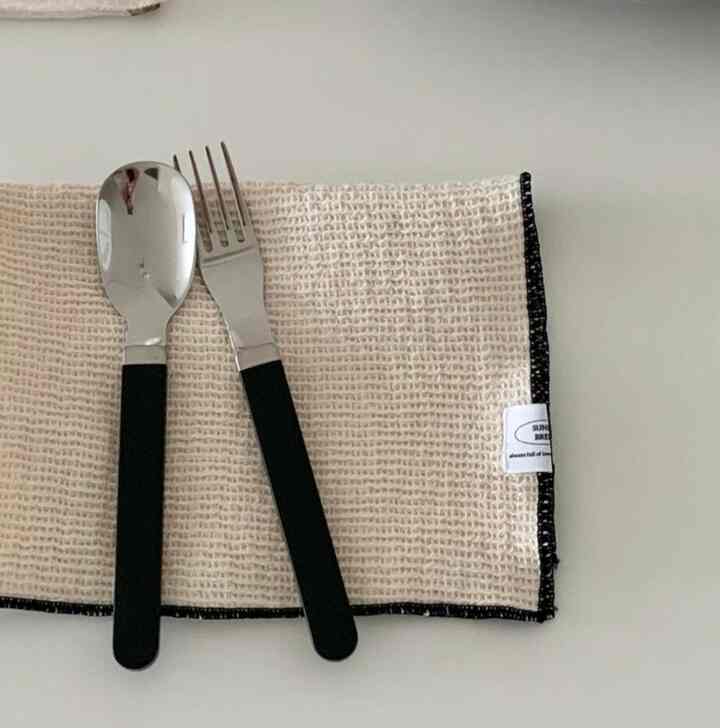 ブラックライン キッチンクロス