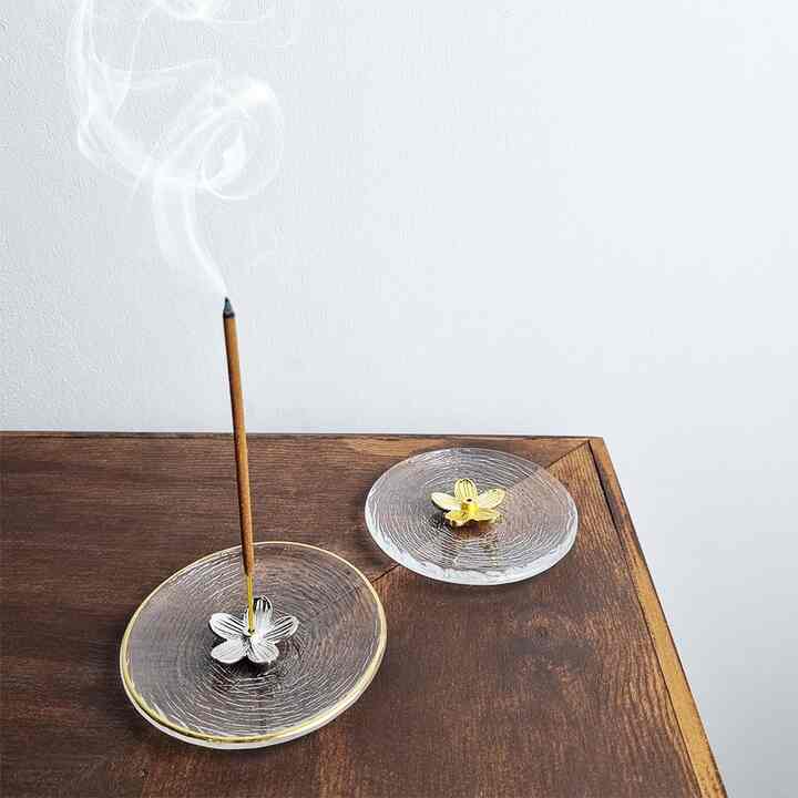 花 インセンスホルダー［2色］