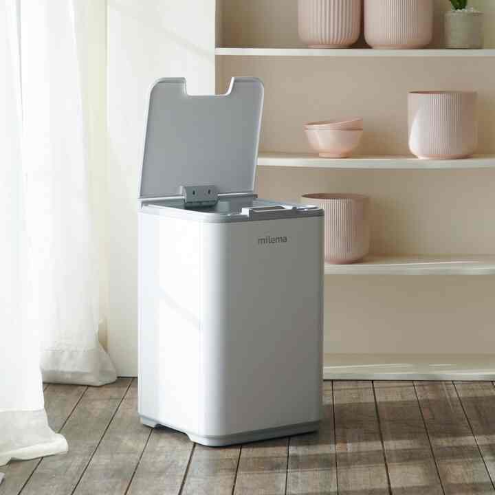 センサー付き ゴミ箱 10L ホワイト