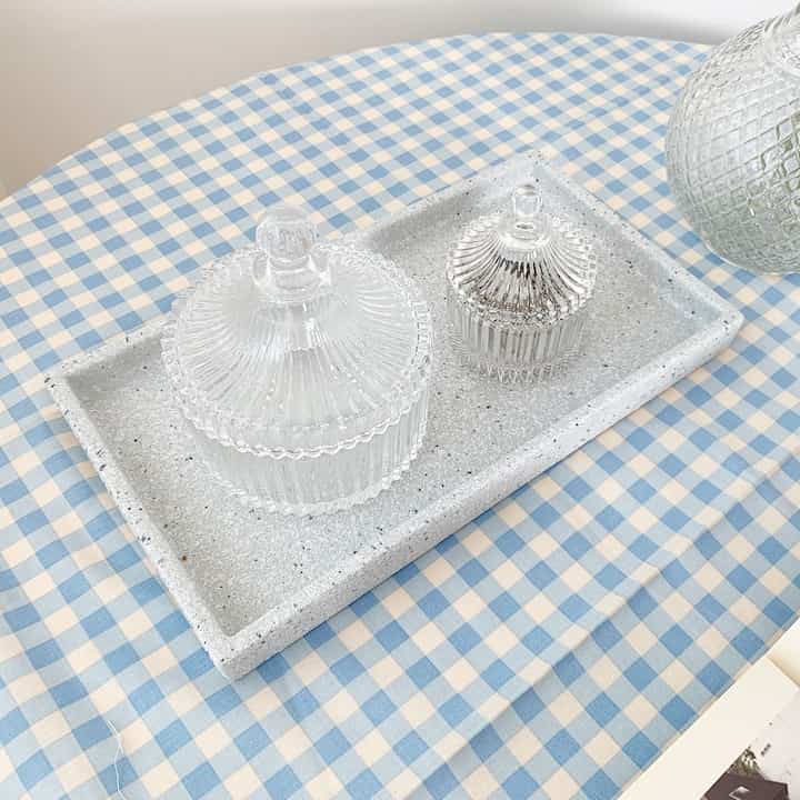 MARBLE トレイ 長方形