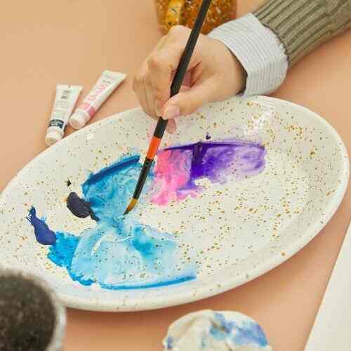 Milky way ホーロー オーバルプレート［6色］