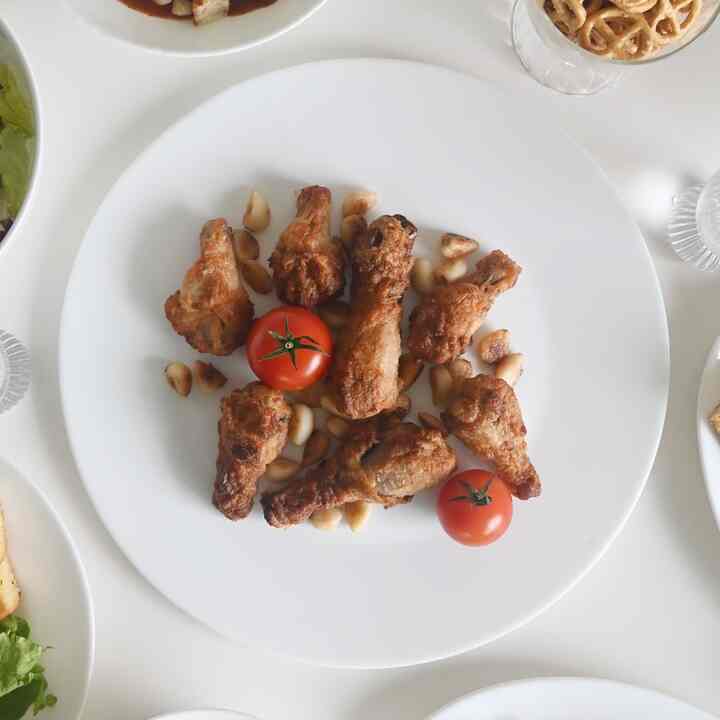 Tratoria ホワイト 大皿 33cm