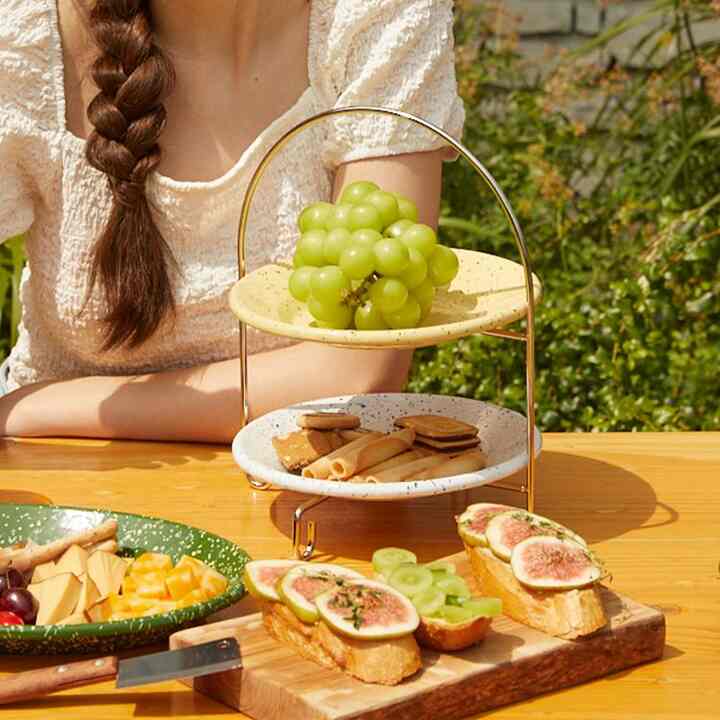 2段 ケーキスタンド