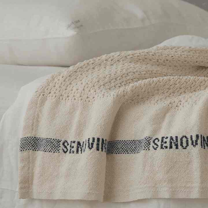 コットン ブランケット