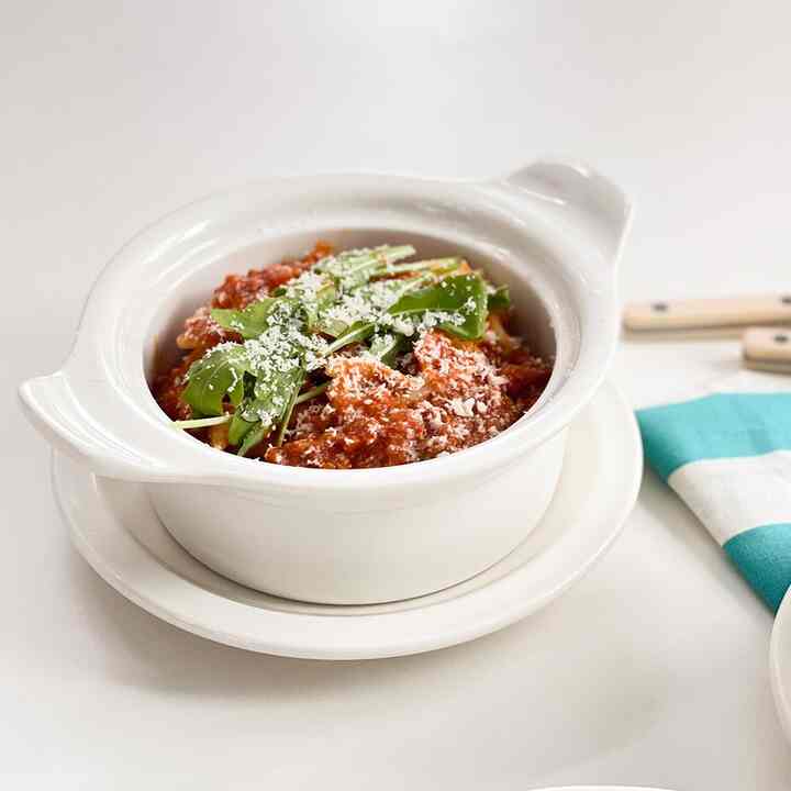 New York ホワイト 持ち手付き スープボウル L 20cm