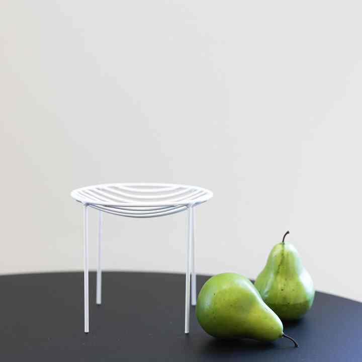 ホワイト トール ワイヤ バスケット