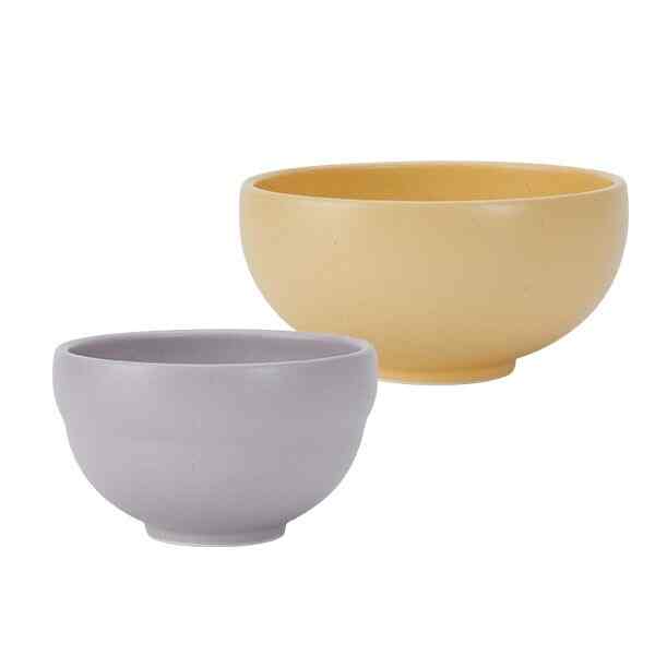 ライスボウル＆スープボウル セット［4色］