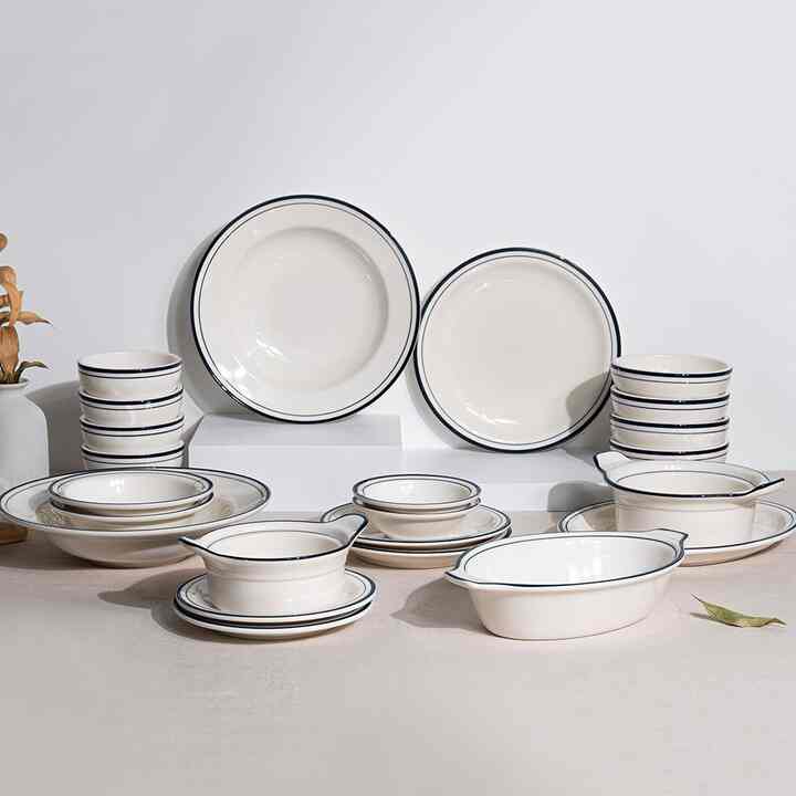 Kings inn 食器 4人用 23点セット［4色］