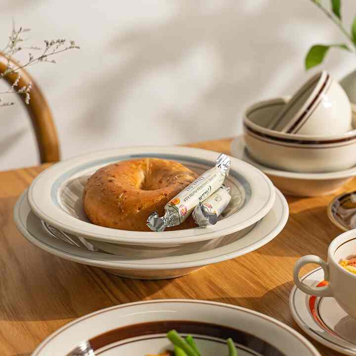 Daily クープボウル 3号 23cm 2点セット［5色］