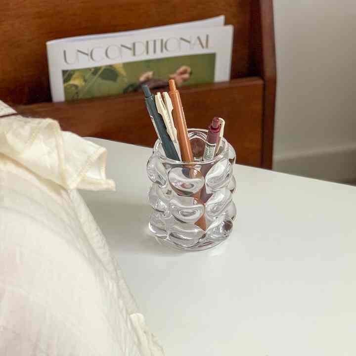 クリア ペンスタンド