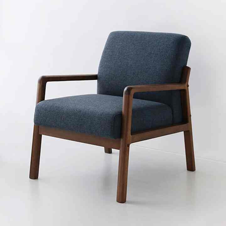 デニシ ファブリック ソファ 1人掛け［2色］