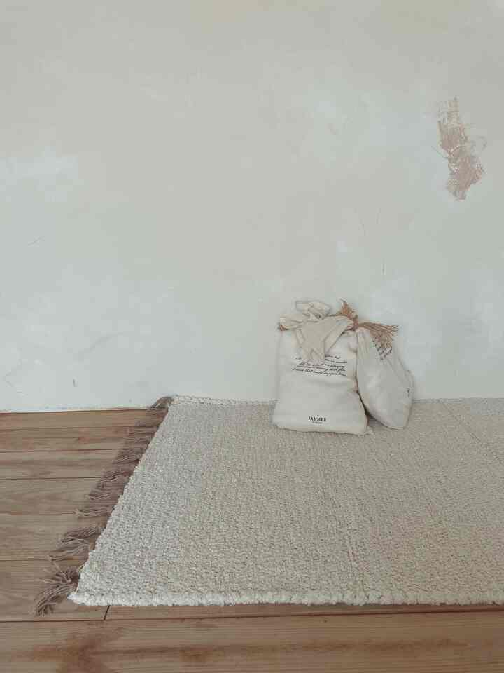 コットン ラグ ベージュ［3サイズ］