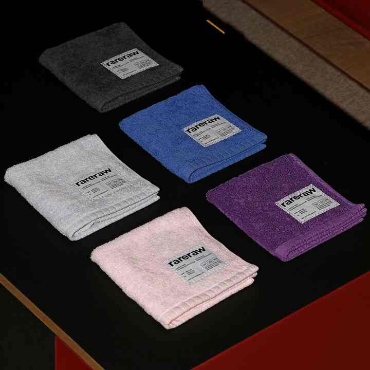 ハンドタオル 3枚［8色］