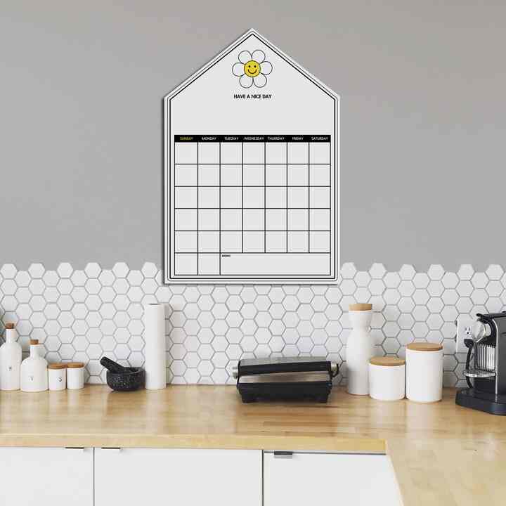 マグネット ホワイトボード 01 Bombom Smile Home A3