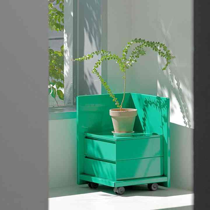 ECKE ワゴン ロータイプ［4色］