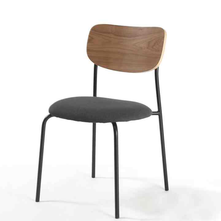 DEWY チェア 15 ブラックフレーム［2色］