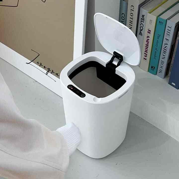 センサー付きゴミ箱 10L