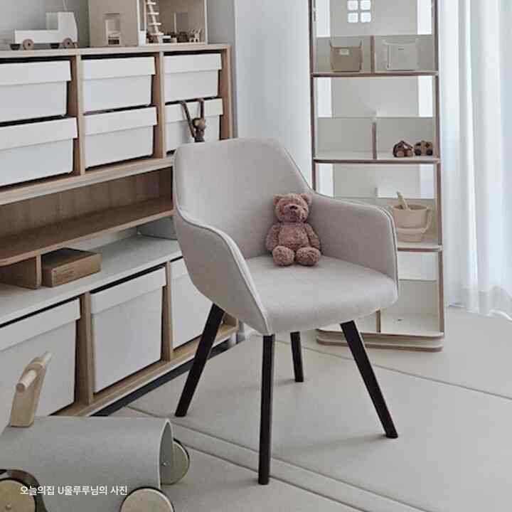 CANTO ファブリック ダイニングチェア［2色］