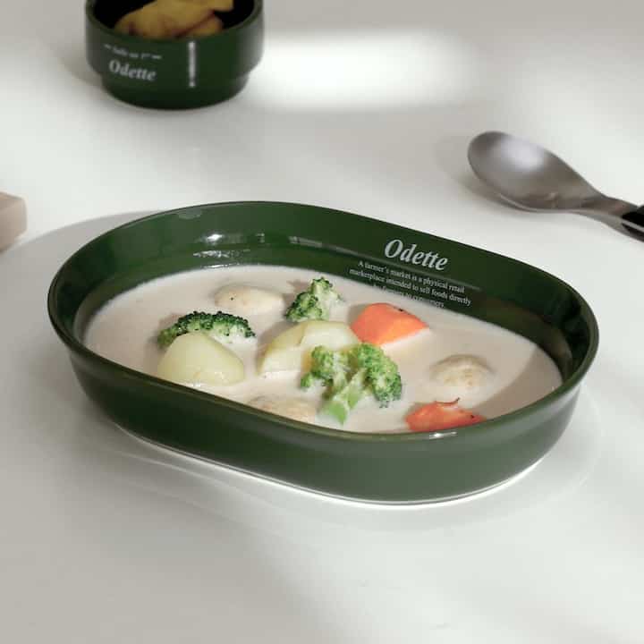 レタリング パスタ皿［3色］