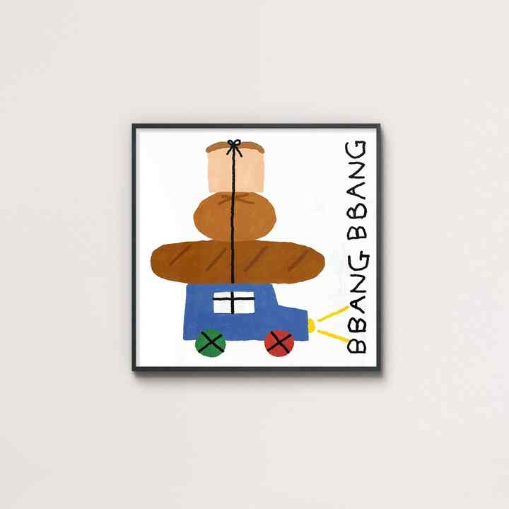 【Kim Jam】ポスター BBANG BBANG［2サイズ］