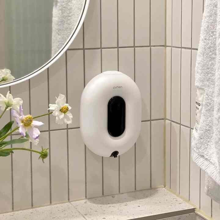 自動式 ソープディスペンサー 壁掛け ネジなし