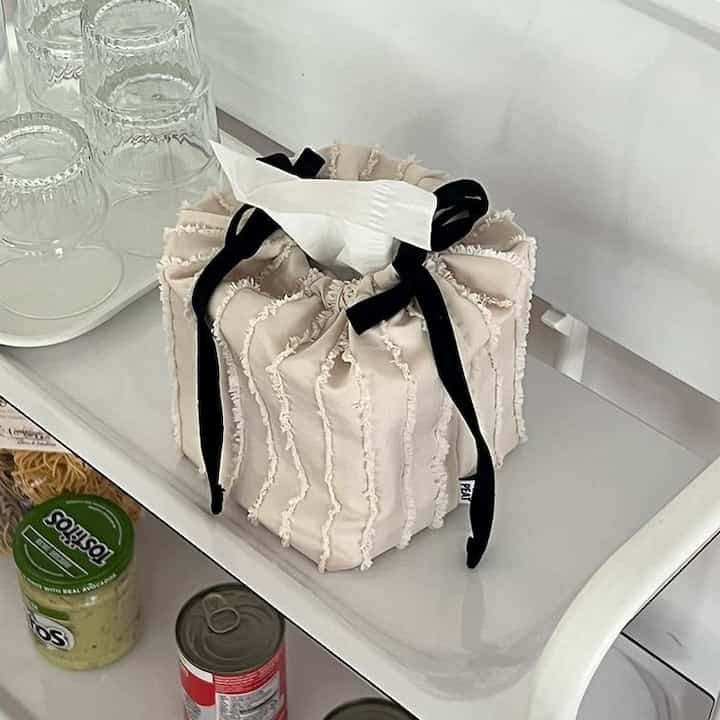 Cake 正方形 ティッシュケース［4色］