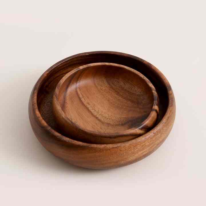 アカシア ウッド ボウル［2サイズ］