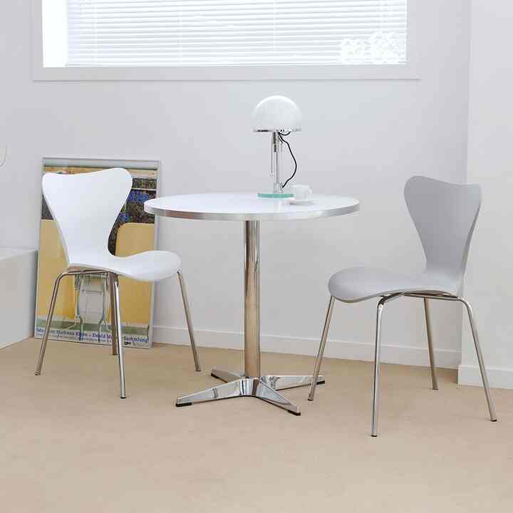 SHOULDER7 シルバー チェア［5色］