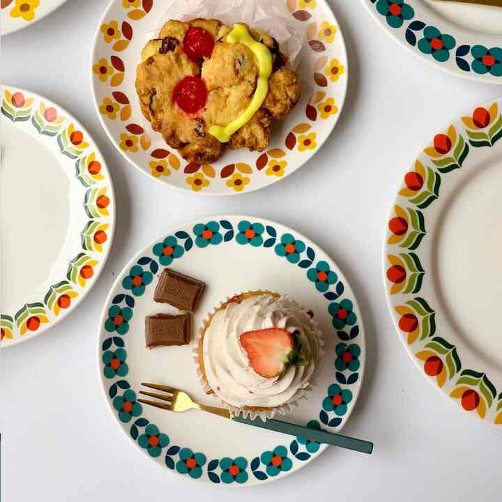 レトロ 食器［3色・3種］