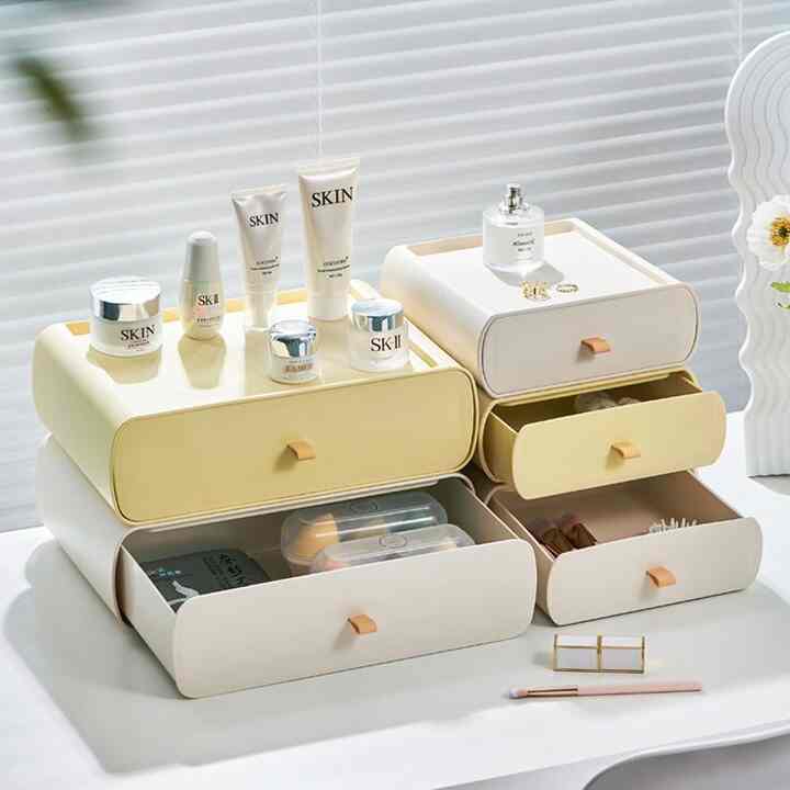 Butter＆Cream 多用途ミニチェスト2点セット［2色・2サイズ］