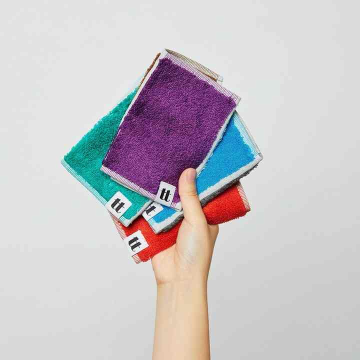 3tier ハンカチ25x12.5cm 4枚セット