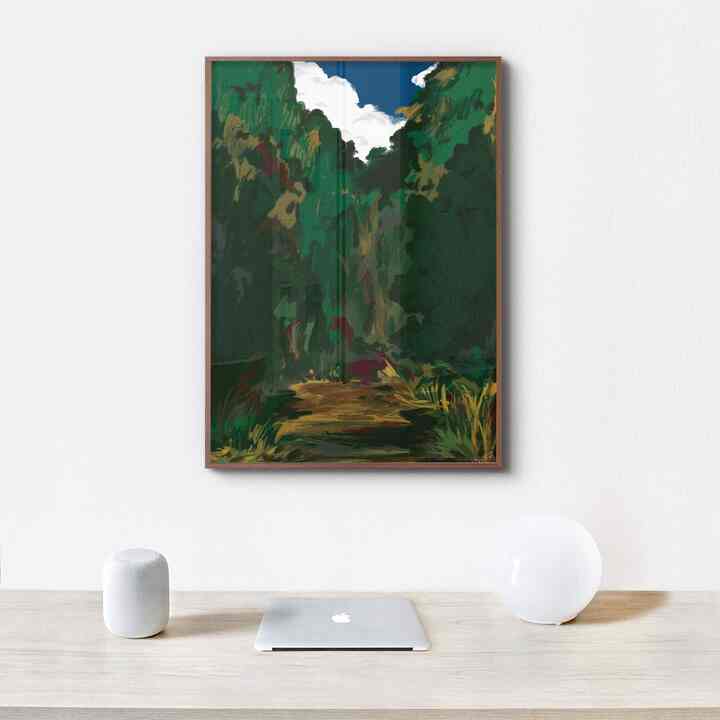 【ジョン ボラ】ポスター 森［5サイズ］