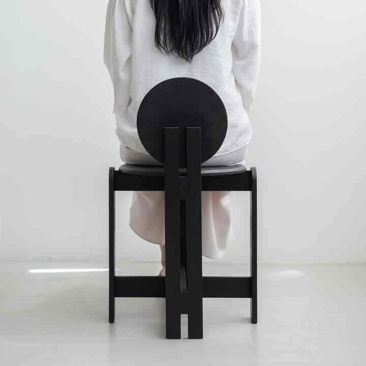 円形 チェア［2種］