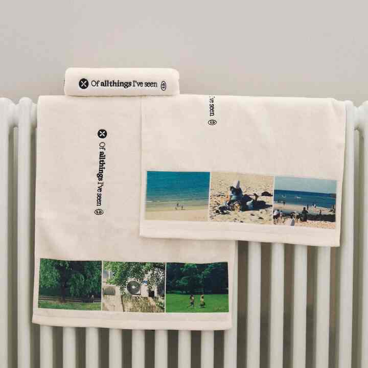 TOWELBOOK PHOTOALBUM フェイスタオル［4種］