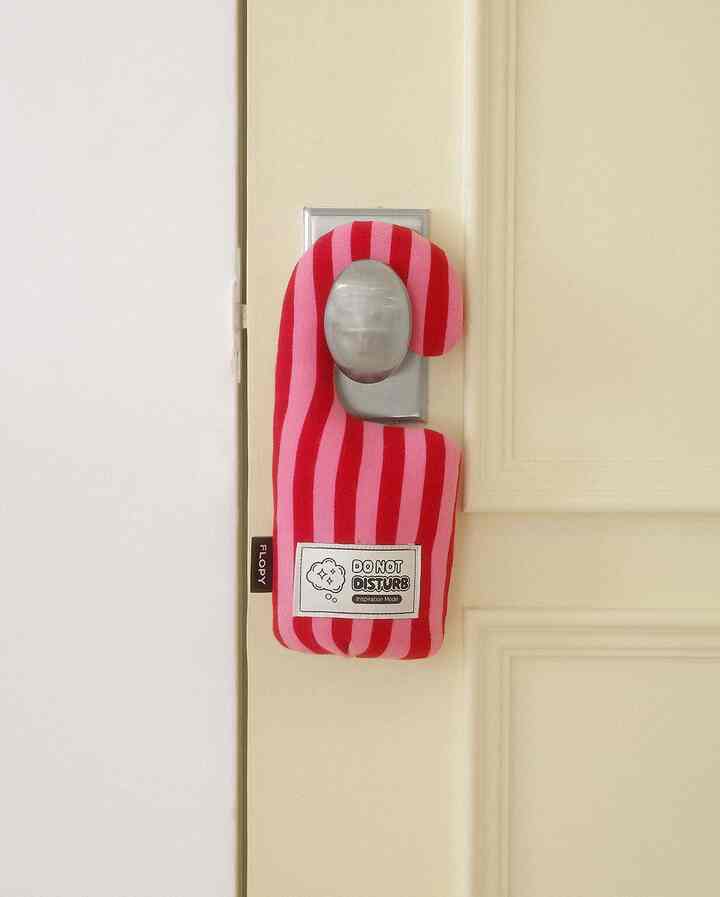 ファブリック ドアノブサイン［6色］