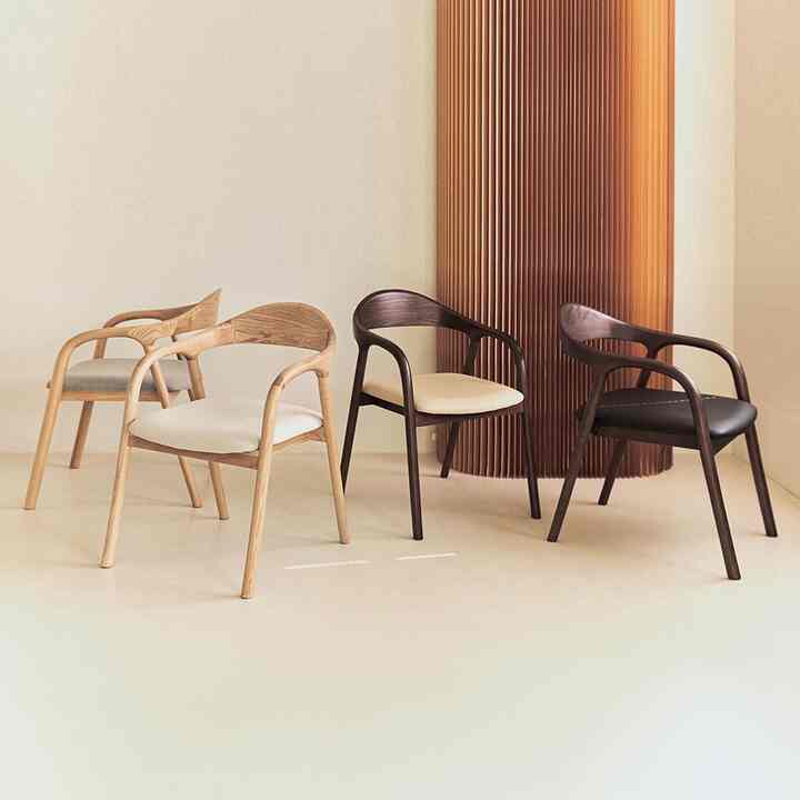 ARTI ウッド チェア［4色］