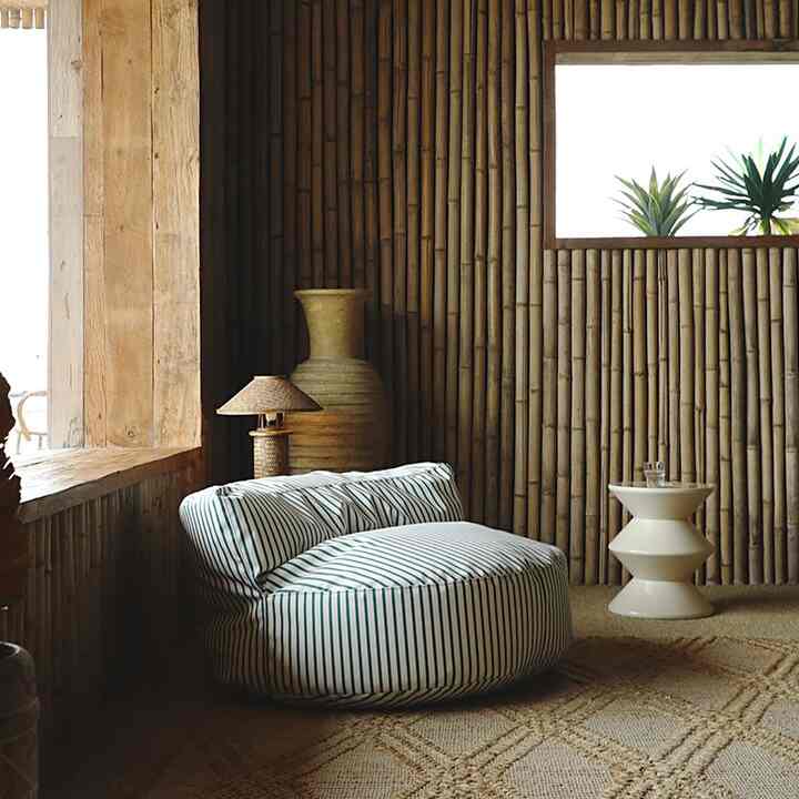 CAN 防水 1人掛け ビーズソファ［3色］