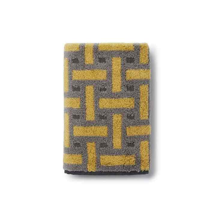 フェイスタオル イエロー 40x80cm