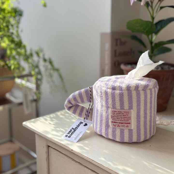 mug ロールティッシュケース ラベンダー